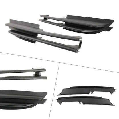 Set of 2 Bumper Grilles for BMW 325i 2001–2006, 323i 1999–2000 LH & RH Black