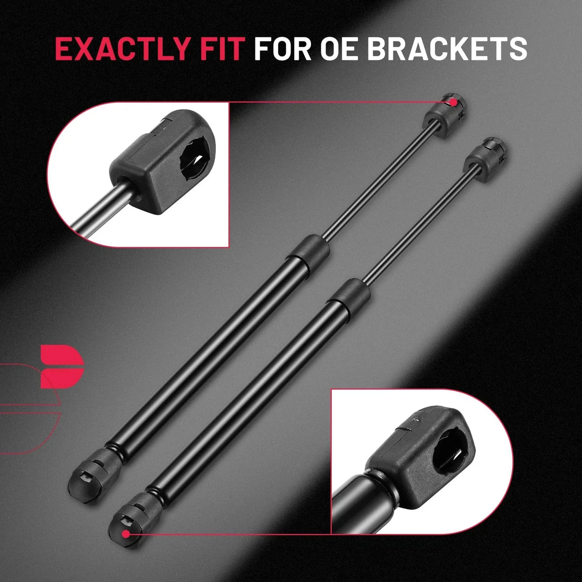 10lb Gas Strut Lift Support for Pickup Truck Back Window (2015–2020)