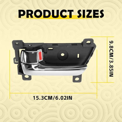 Chrome Interior Door Handle for Kia Sorento (2011–2015) 1-10X