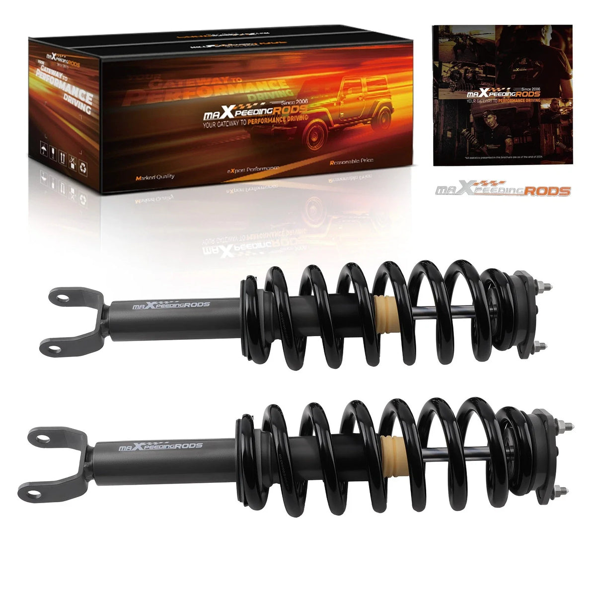Front 2" Lift Leveling Struts for Ram 1500 2WD/4WD (2019–2025)