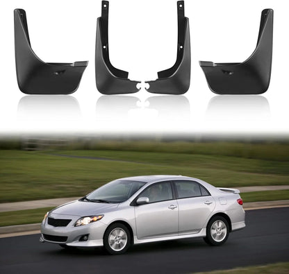 Front Rear Splash Mud Guards for Toyota Corolla (2009–2013)