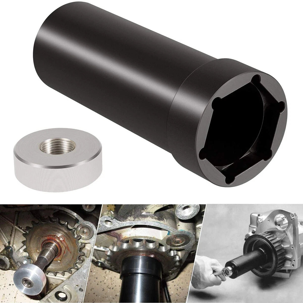 1-7/8" MainShaft Sprocket Pulley Lock Nut Wrench Tool for Harley Davidson