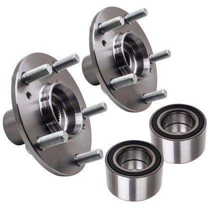 Pair Front Wheel Hub Bearings for Honda Civic DX EX Acura CSX ILX (2006–2021)