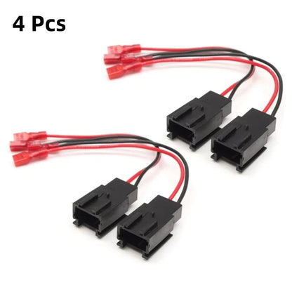 4 x Car Speaker Connector Harness Adapter for Citroen Peugeot (1999-2015)