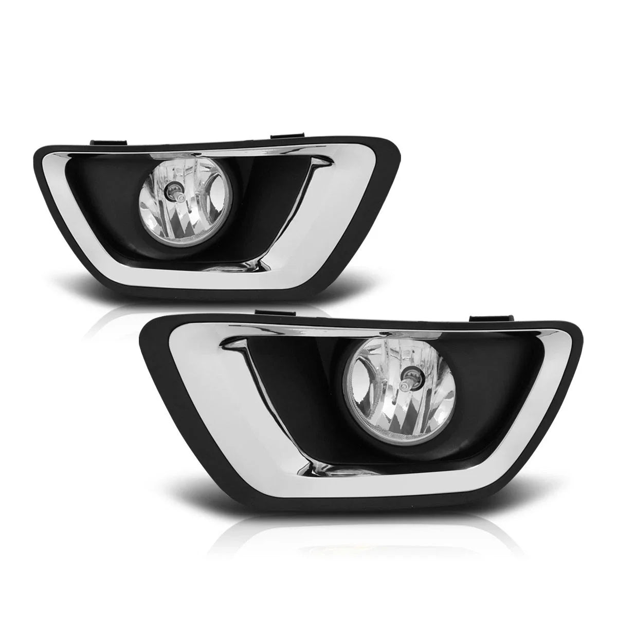 Clear Lens Fog Lights with Switch and Bezel for Chevy Colorado (2015–2019)