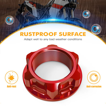Steering Stem Nut Bolt for Honda CR85R CRF150R CRM250 XR230 XR250 XR400