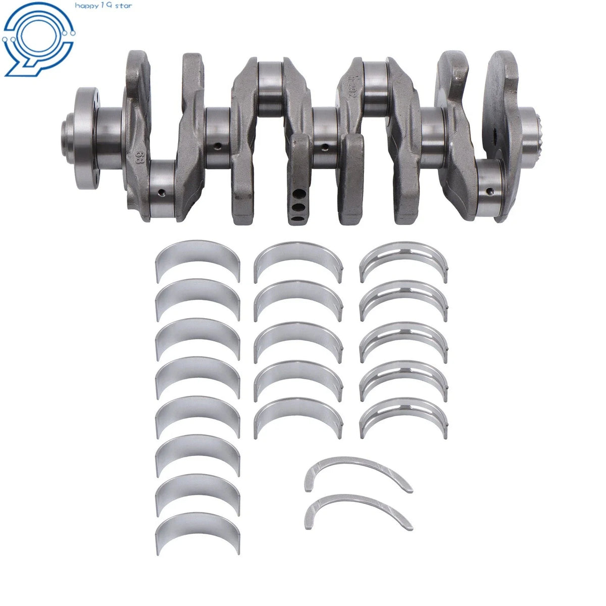 Crankshaft + Bearings for VW Audi S3 A4 A5 Q5 TTS CJX 2.0L (2004–2018)
