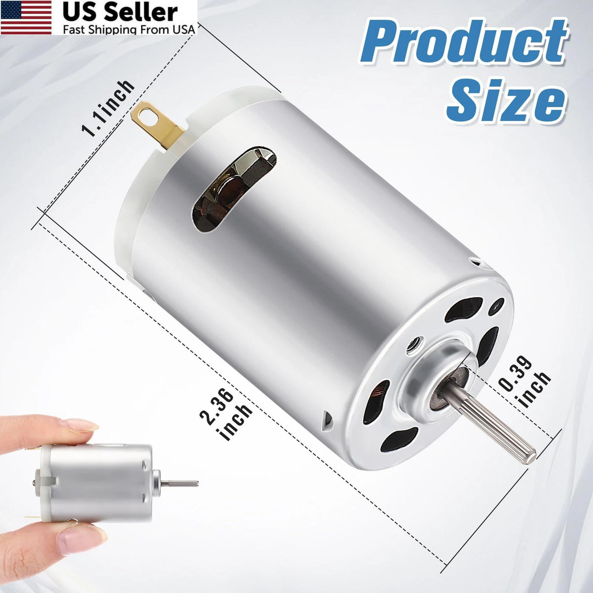 12V DC Fan Motor for Ventline BVD0218-00 (RV)
