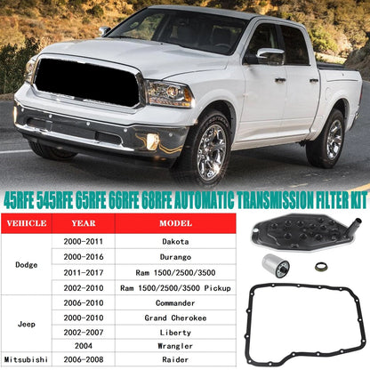 Automatic Transmission for 4WD 4X4 (45RFE, 545RFE, 65RFE, 66RFE, 68RFE)