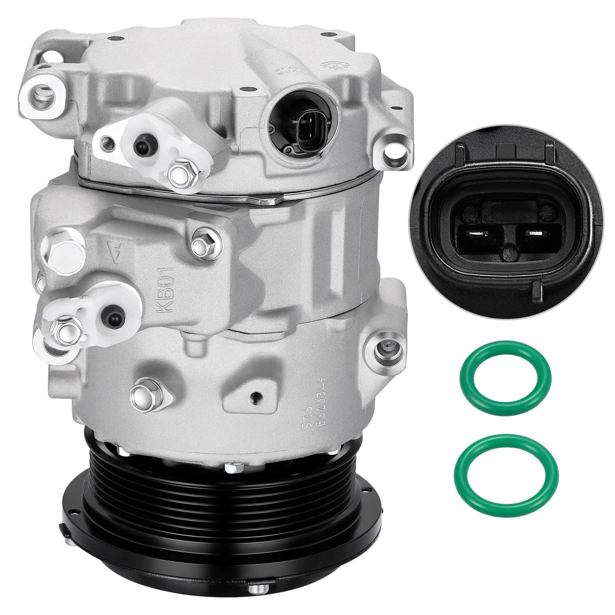 AC Compressor CO20759C for Toyota Highlander Venza (2009–2016) 2.7L