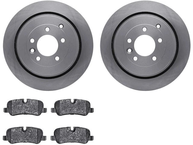 Brake Pad and Rotor Kit for Land Rover LR3 (2005–2009) 14632YWXN