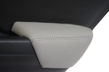 Rear Door Armrest Cover for Honda Civic Sedan (2012–2015) Gray Synthetic Leather