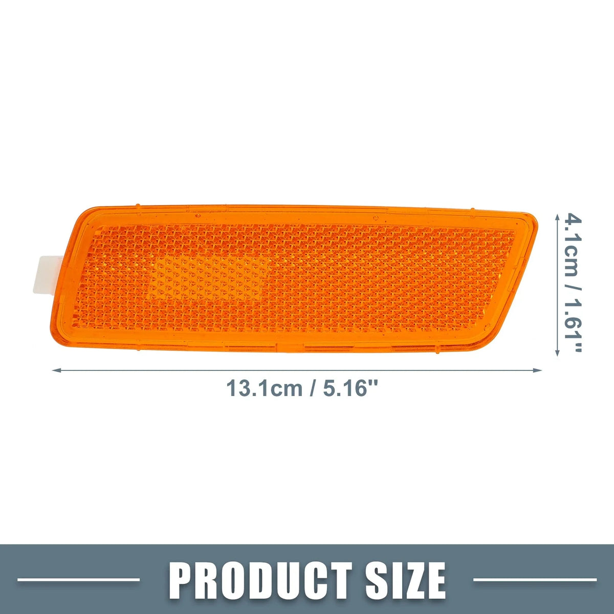 LED Front Bumper Side Marker Lights Cover for Volkswagen Jetta (1 Pair)