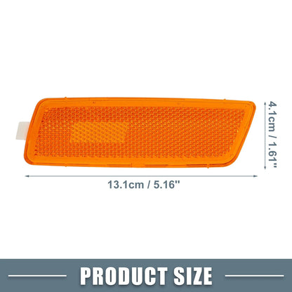 LED Front Bumper Side Marker Lights Cover for Volkswagen Jetta (1 Pair)
