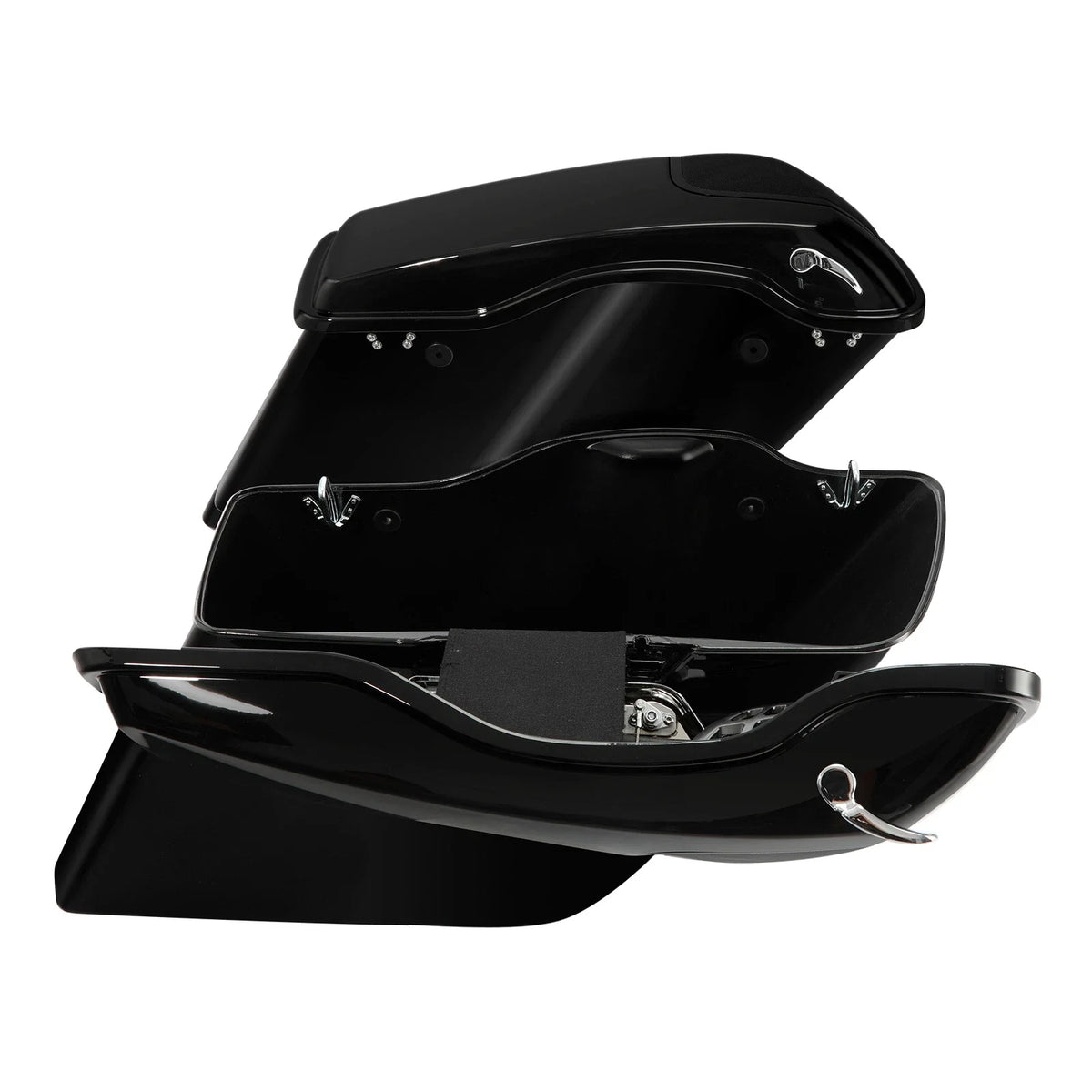 5" Extended Saddlebags for Harley Touring (2014–2023) - 5x7" Speaker Lid