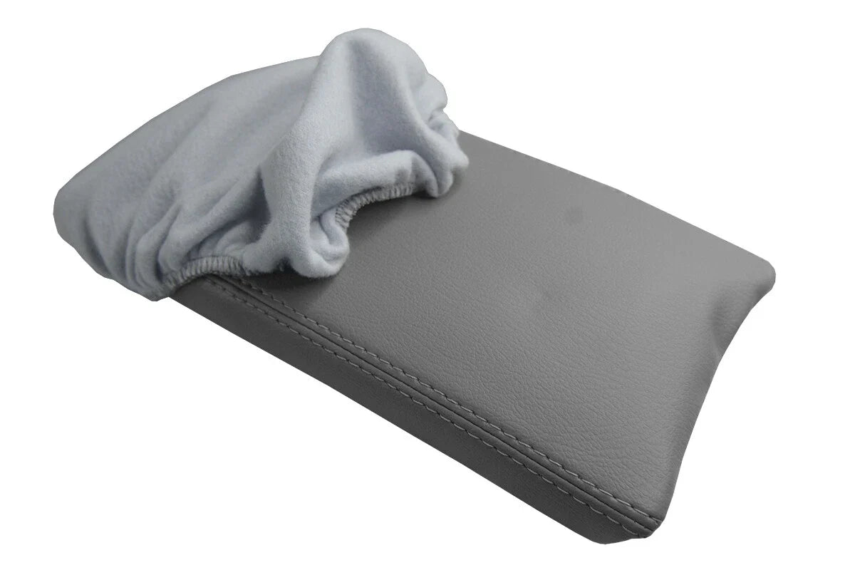 Console Lid Armrest Cover for Toyota Prius (2010–2015) - Fleece Gray