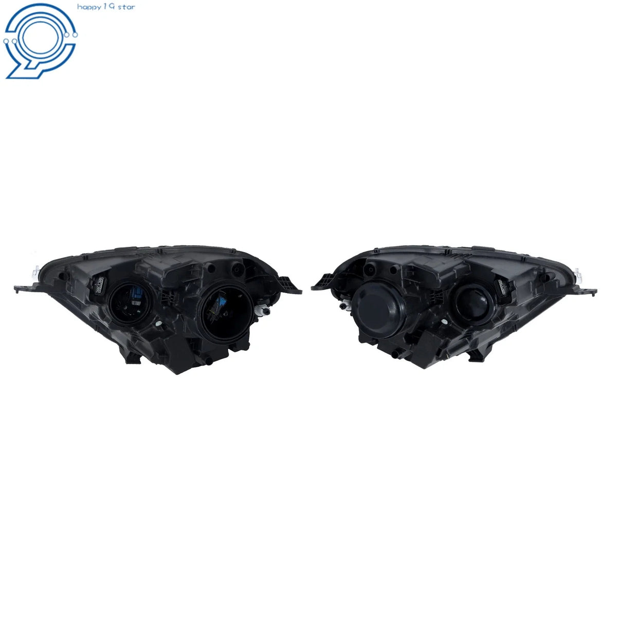 Chrome Bezel for Ford EcoSport (2018–2023) Halogen Headlight LED DRL Pair