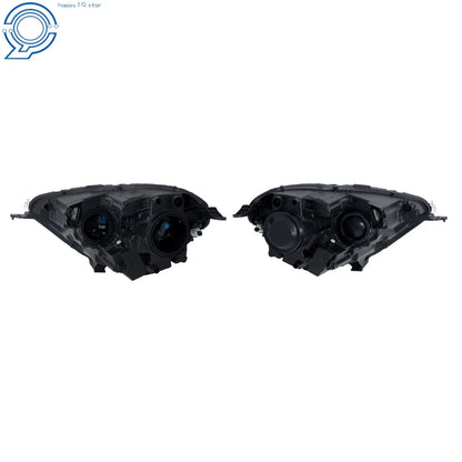 Chrome Bezel for Ford EcoSport (2018–2023) Halogen Headlight LED DRL Pair