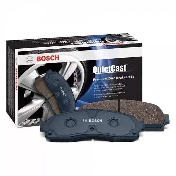Set of 4 Bosch QuietCast Ceramic Brake Pads for Genesis G70, Kia Stinger (2019–2023)