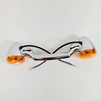 OEM Rear Chrome Turn Signal Blinker Light for Harley-Davidson FLSTN (2005) 68969-05
