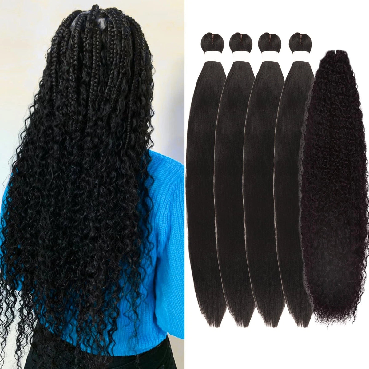 26 Inch Pre-Stretched Braiding Hair for Gozill (No Part Numbers)