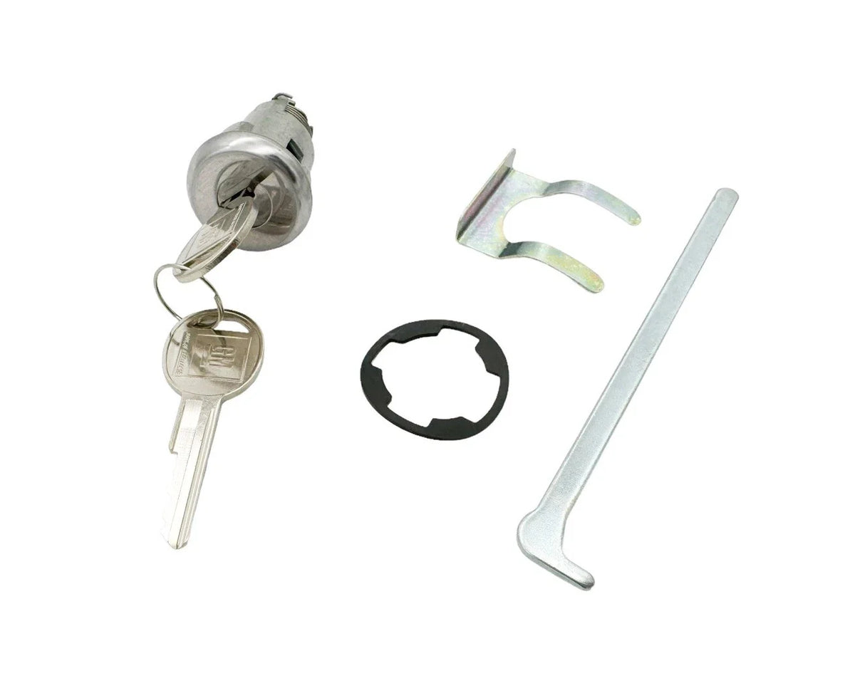 Trunk Lock Cylinder with Keys for Cadillac Fleetwood (1969–1981)