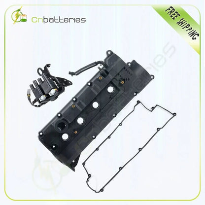 Valve Cover with Gasket & Ignition Coil for Hyundai Elantra, Kia Spectra (2.0L)