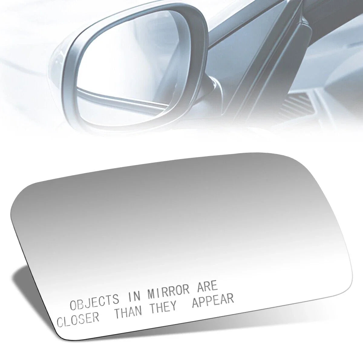 Side View Door Mirror Glass Convex Lens for Mazda MX-6 626 (1988–1992)