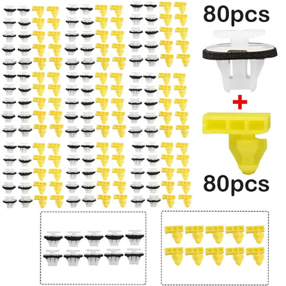 160PC Wheel Arch Trim Clips for Nissan Juke Murano X-Trail T31