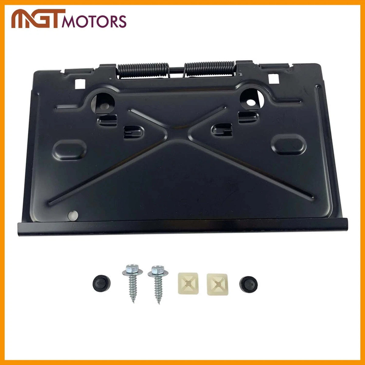 License Plate Tag Bracket Rear with Hinge for Chevelle Monte Carlo Impala (1968–1972) - BS101145