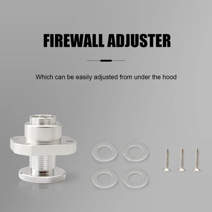 Firewall Adjuster & Triple Hook Clutch Quadrant Kit for Ford Mustang (1979–2004)