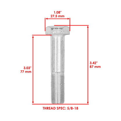 48" Deck Blade with Bolt for Exmark (MB2516+BL2946)