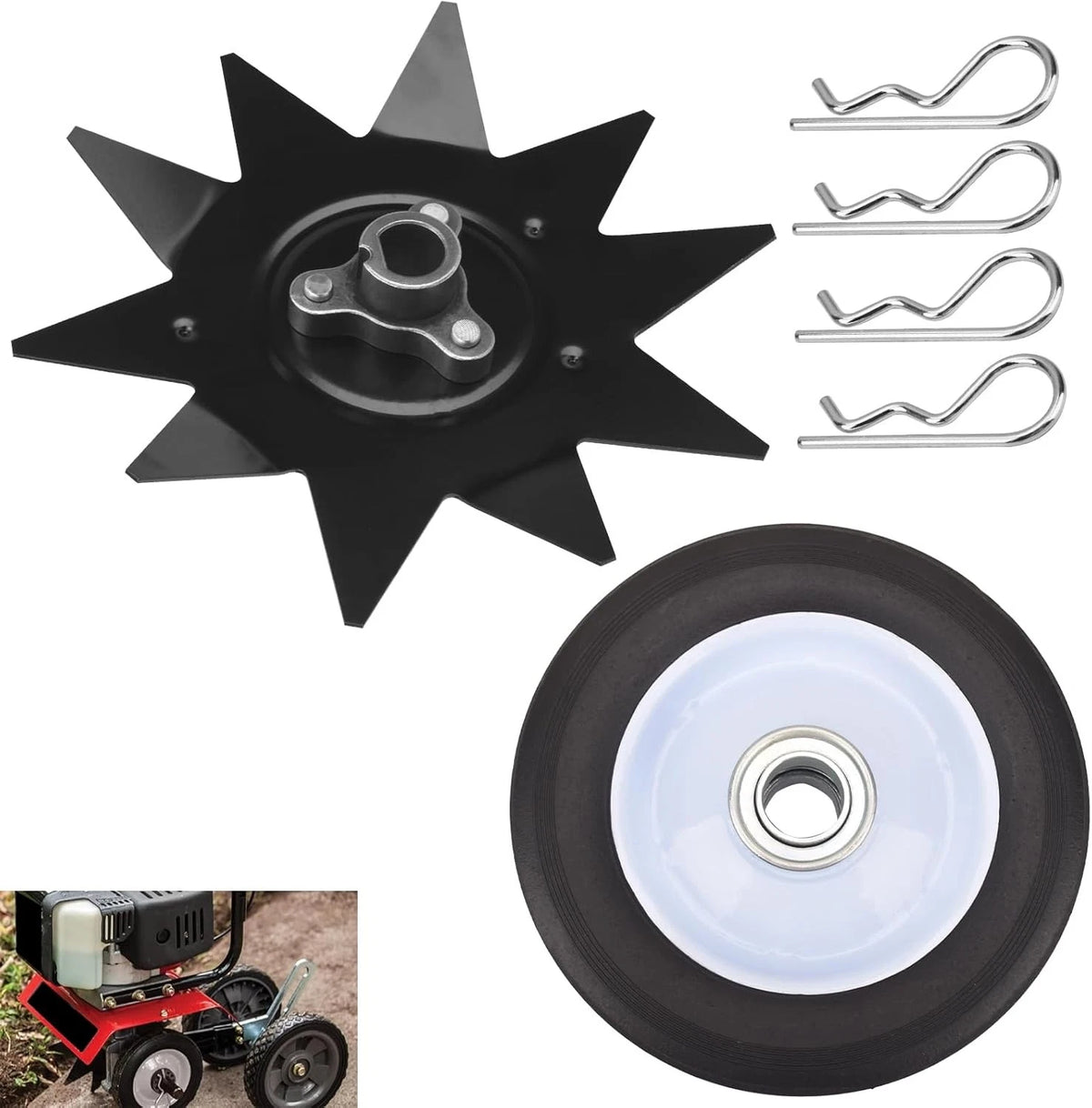 Border Edger Kit for Earthquake MC 33 Cultivator