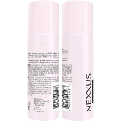 8-Pack Nexxus Travel Hair Spray Comb Thru Flexible Hold 1.5 Oz