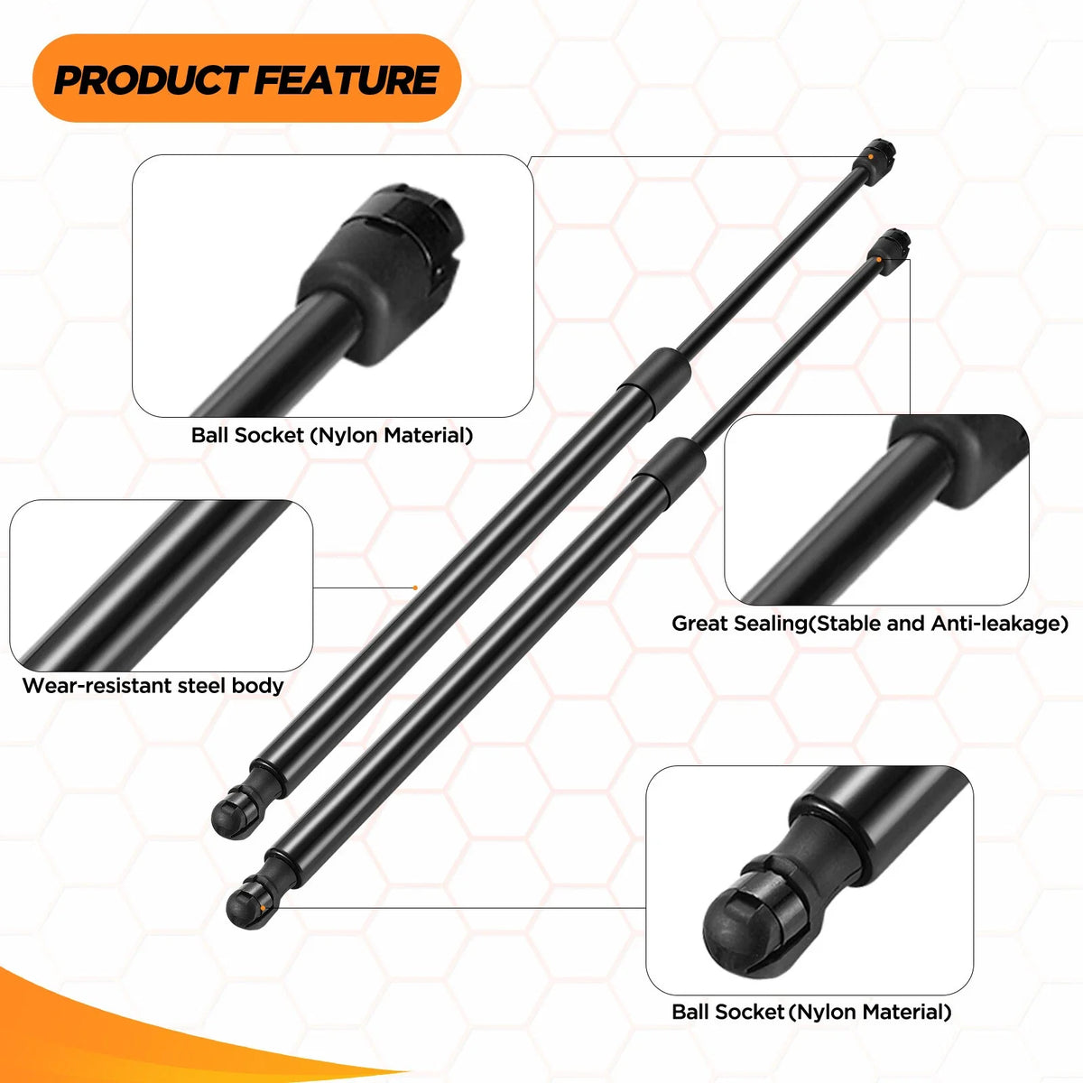 Rear Hatch Lift Supports for Cadillac Escalade GMC Yukon (2002–2020)