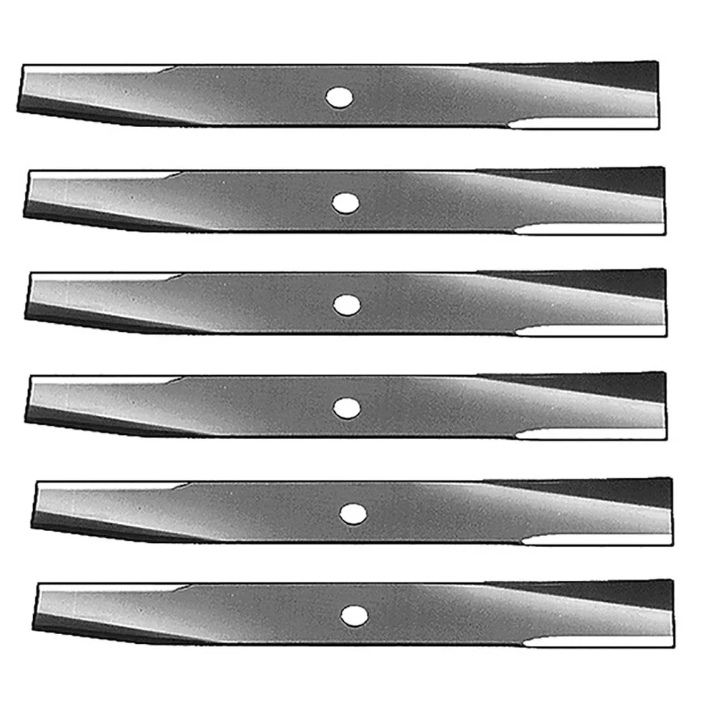 6PK Blades for John Deere 46" Sabre 1546 1646 (M127466 M41967 AM31100 AM100946)