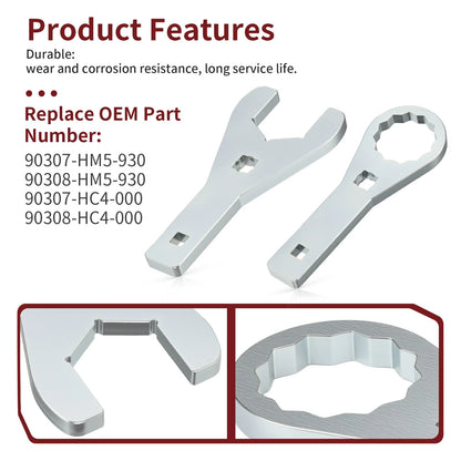 41mm Rear Axle Nut Wrench Tool for Honda FourTrax Rancher TRX250X (200–300)