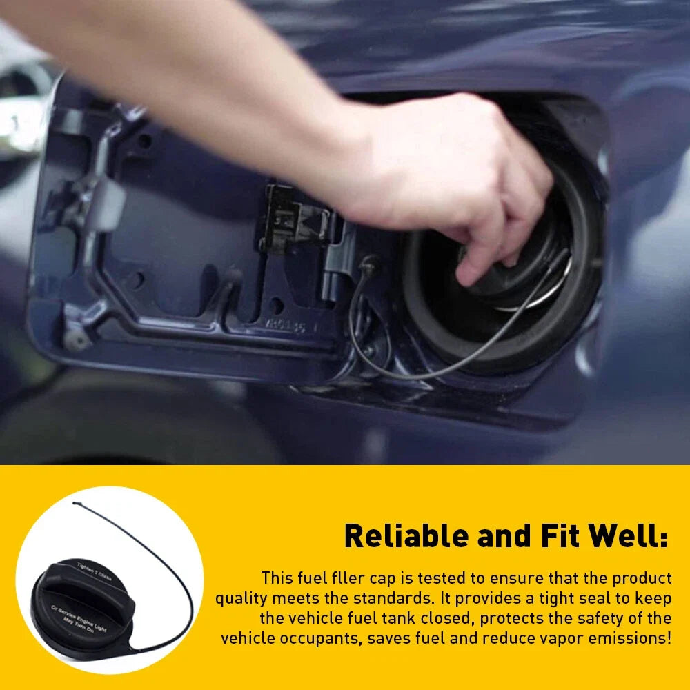 Fuel Gas Tank Filler Cap for Chevrolet Silverado 1500 2500 3500 (2004–2011) PY