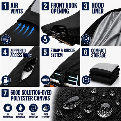 Trailerable Jet Ski Cover for Seadoo RX 2000–2002, RX Di 2 Seater