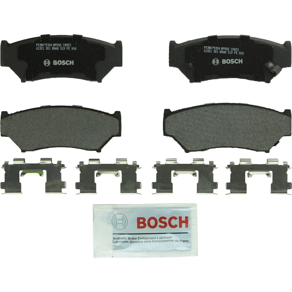 2X Brake Pad Set for Chevy Tracker Vitara (1992–2004) BP556