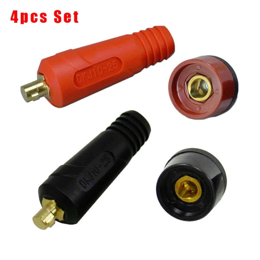 4X TIG Quick Cable Panel Connector Socket for Model DKJ10-25 & DKZ10-25