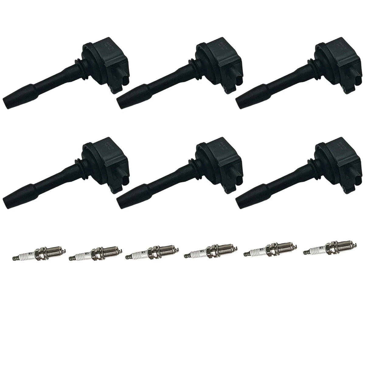 6X Ignition Coil & Iridium Spark Plug for Ford F150 (2018–2021)