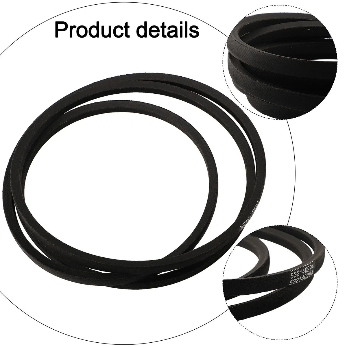 Drive Belt for LTH1342 YTHP1542 YTH2242A Lawn Tractors