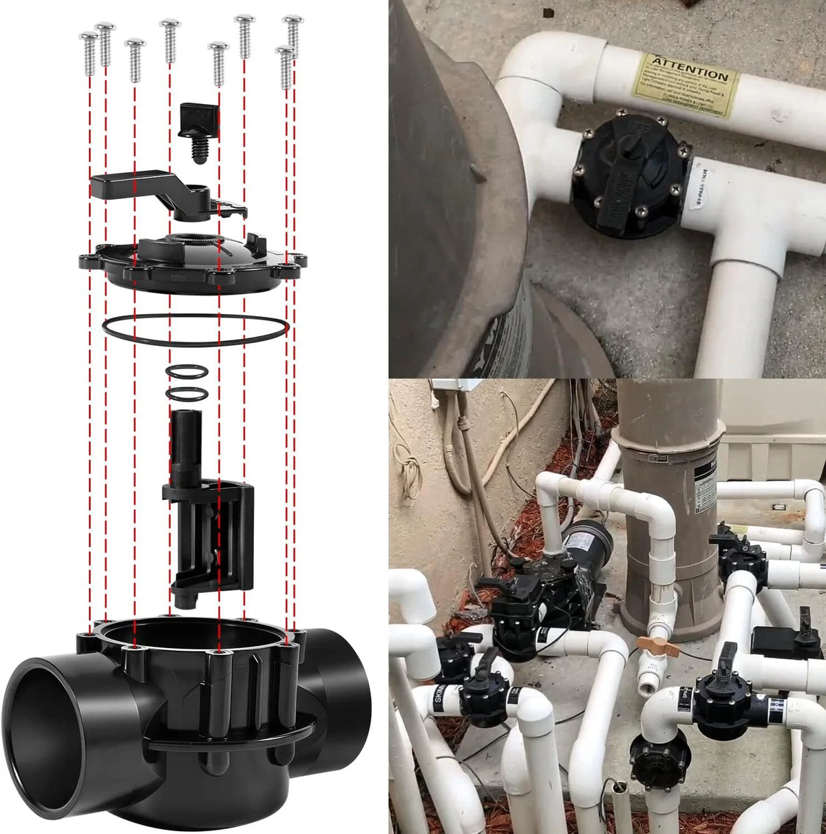 2-Port Positive Seal NeverLube Valve 4716 for PVC Pipe (2" & 2-1/2")