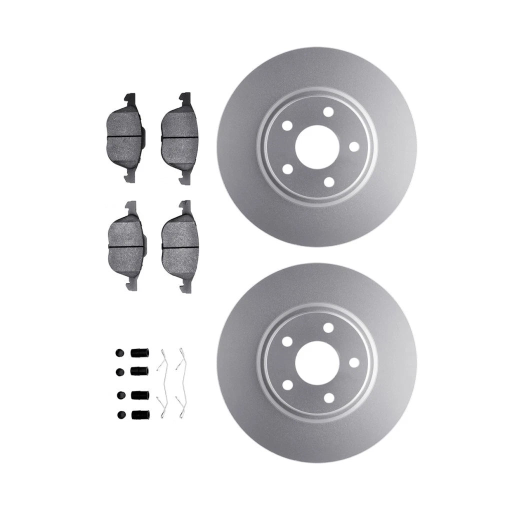 Brake Set with Pads for Volvo S40 (2004–2011) ALX-PAU-DF-4512-99064-CLA1