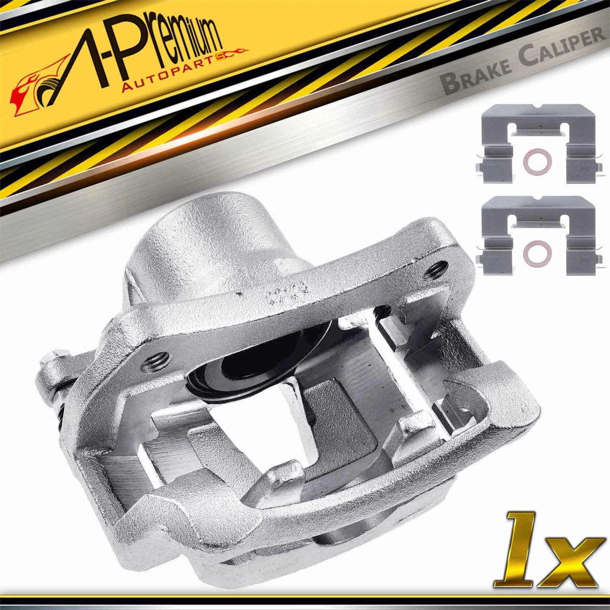 Front Right Brake Caliper w/Bracket for Chevrolet Cruze Volt Bolt EV (18-B5555, 18B5555)