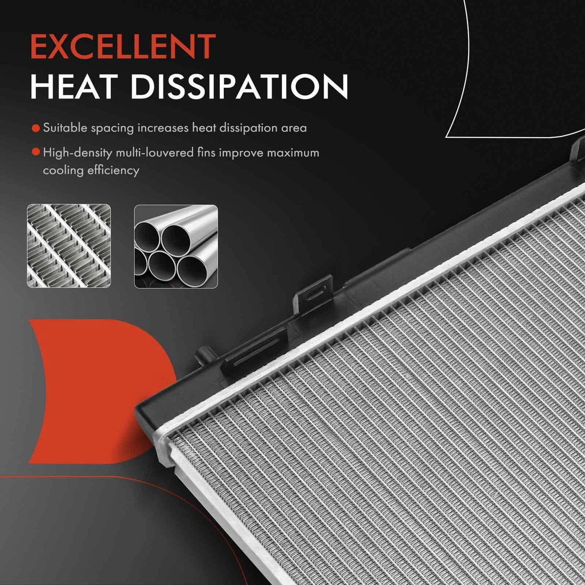 Radiator for Nissan Pathfinder, Infiniti QX60 (2013–2020)