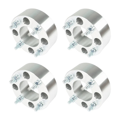 Set of 4 Wheel Spacers for Honda Rincon 680 (2003–2006) 2" 4x110 74mm M10x1.25 Silver