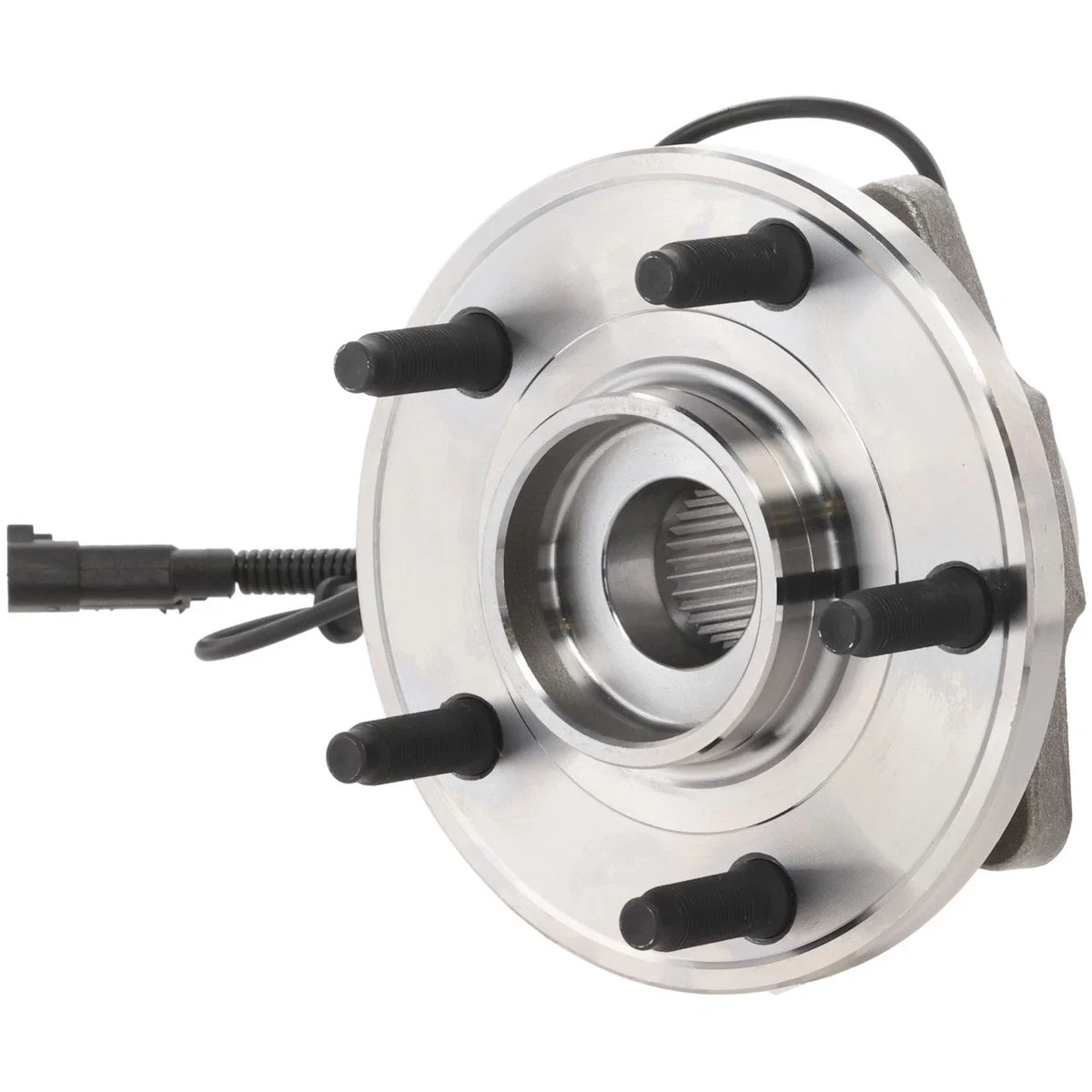 Set of 2 Wheel Hubs for Jeep Wrangler (2007–2010) with Bearing & Sensor