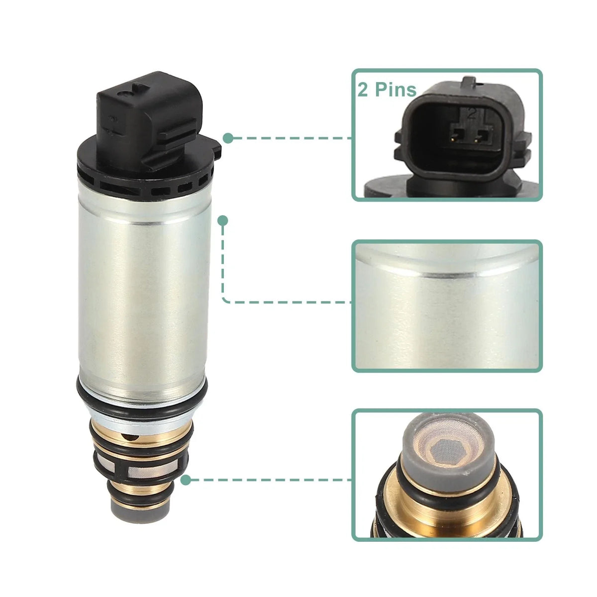 AC Air Conditioner Compressor Control Solenoid Valve for Nissan Altima (2013–2016)